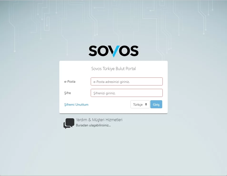 Sovos portalı - Ürün Ayarları > E-Fatura Ayarları Etiket alanı